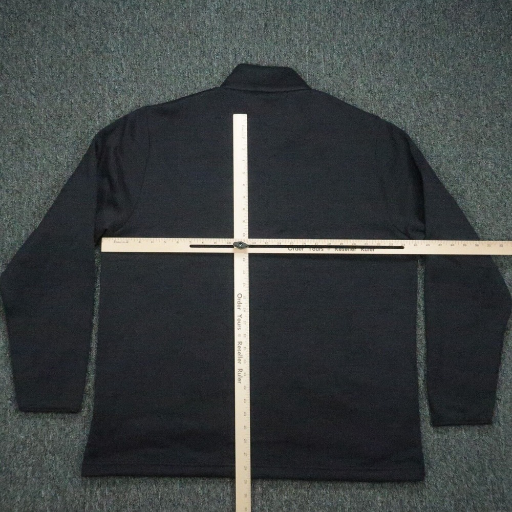 Criquet Black Full-Zip Men's Sweater - Picture 7 of 10